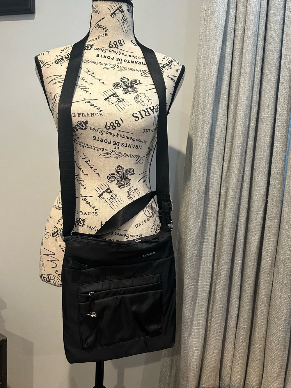 Samsonite Black Crossbody Shoulder Bag